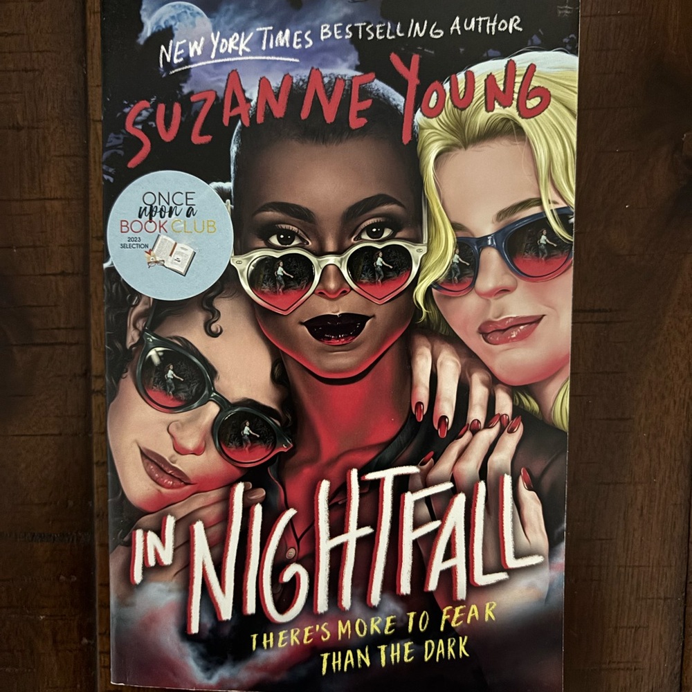 SIGNED - In Nightfall by Suzanne Young Paperback book